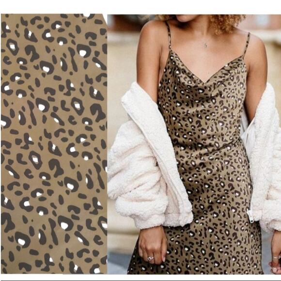 Urban Outfitters Mallory Cowl Neck Slip Dress Size XS - Picture 1 of 7